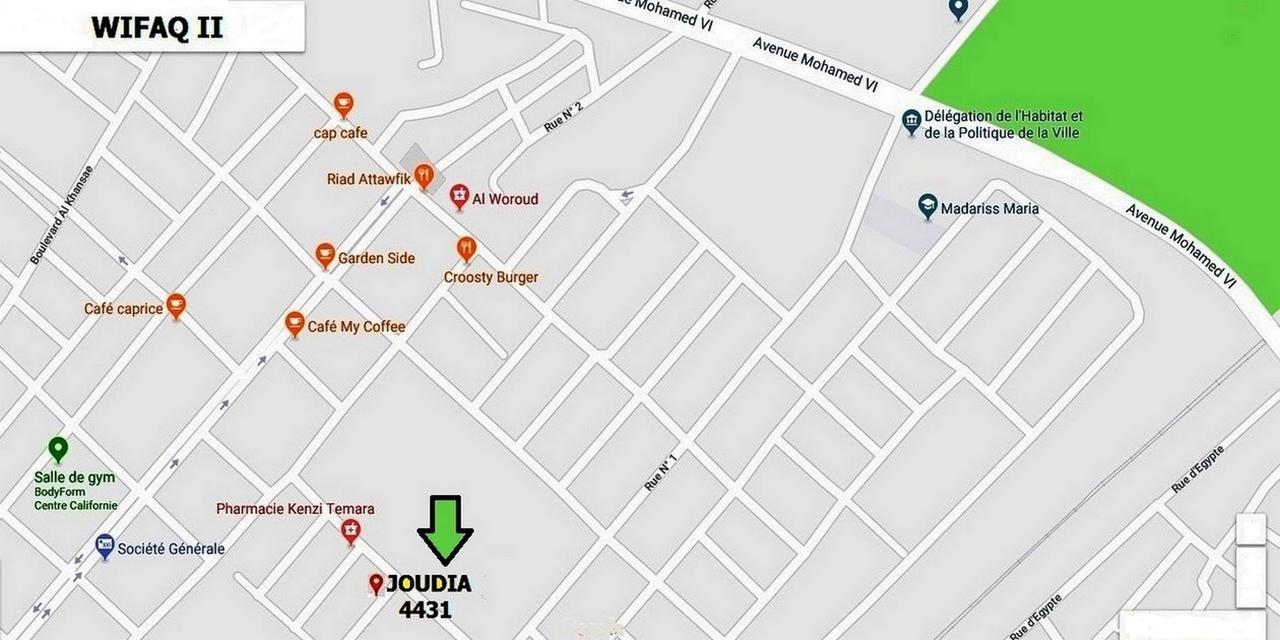 Apartmán Joudia Temara Exteriér fotografie